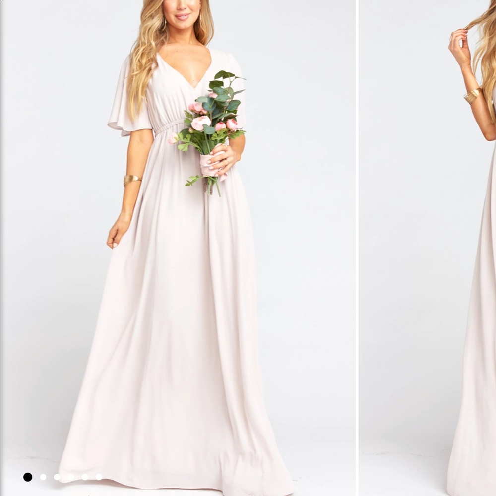 2 Show me your MuMu dress in Show Me the Ring colour.